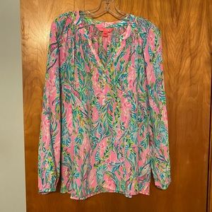 Lilly Pulitzer blouse. Only worn once